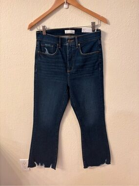 NWT Loft High Rise Jeans Size 28/6 The Kick Crop